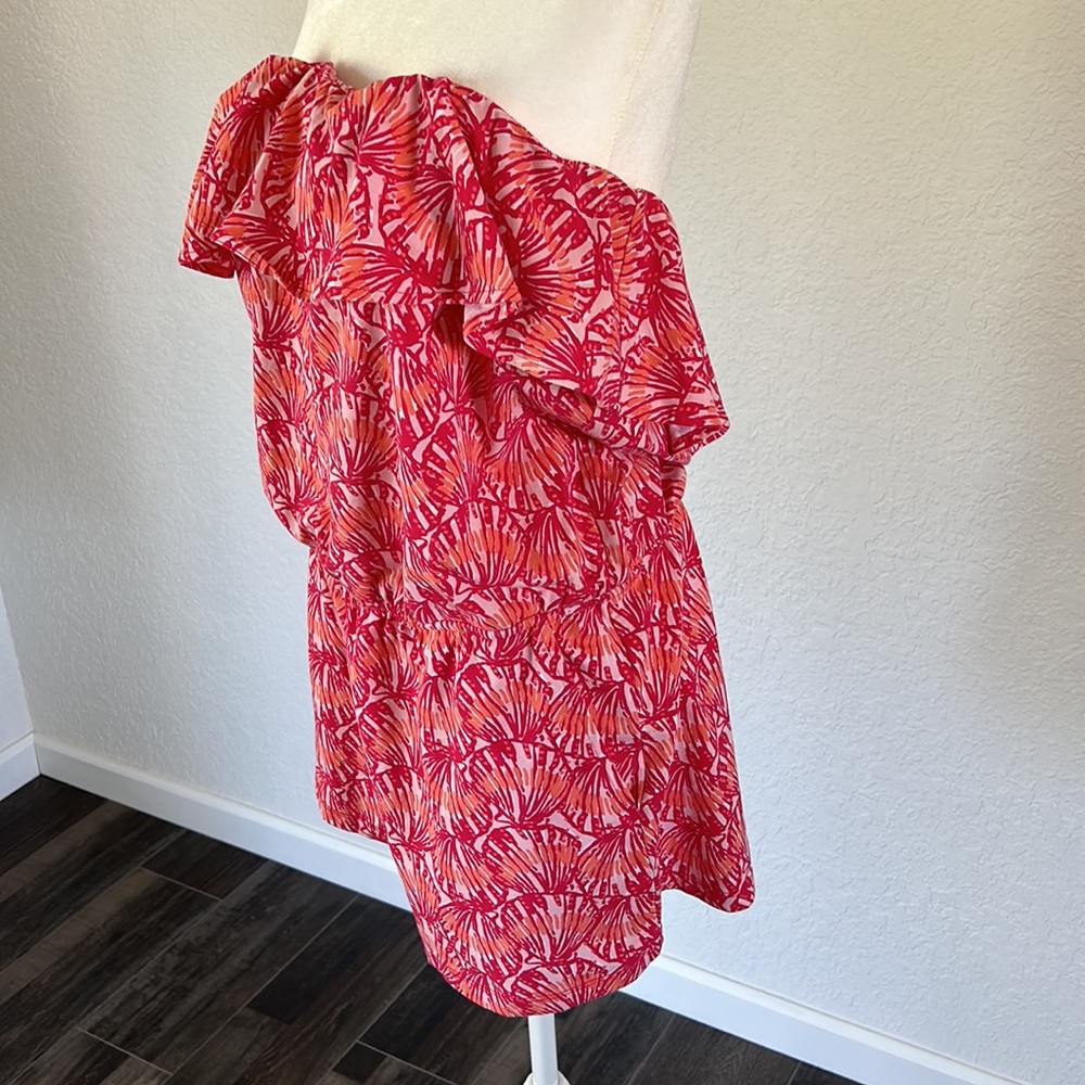 Vineyard Vines Romper pink/orange size Medium - Picture 2 of 7